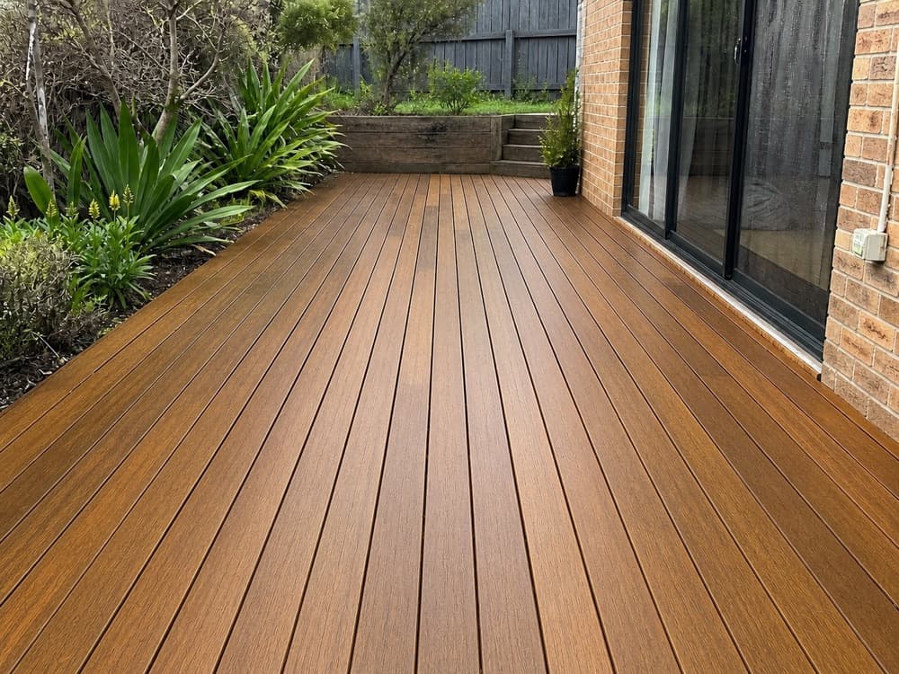 Timber Deck after cleaning